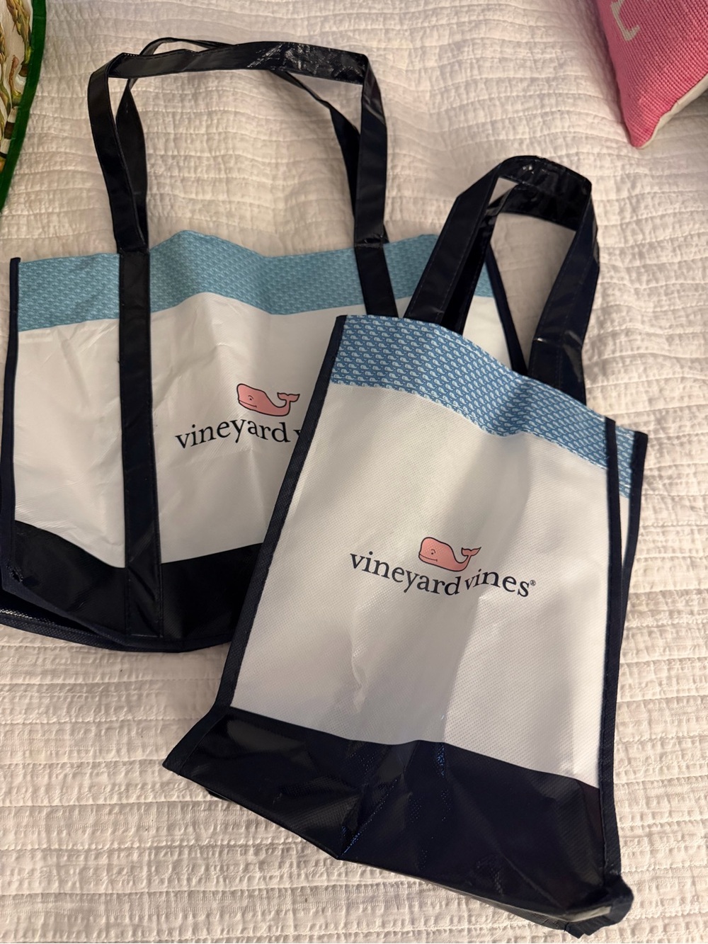 Vineyard Vines Shopping bags X 2 Use for Gift Bags